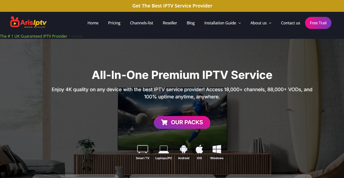 Aris IPTV Review the best iptv service provider for 2025