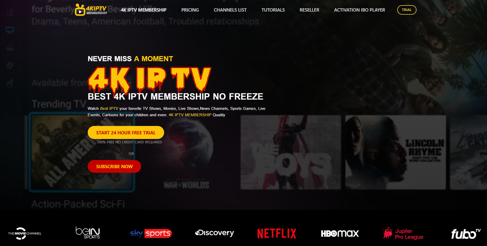 4k IPTV Membership Review